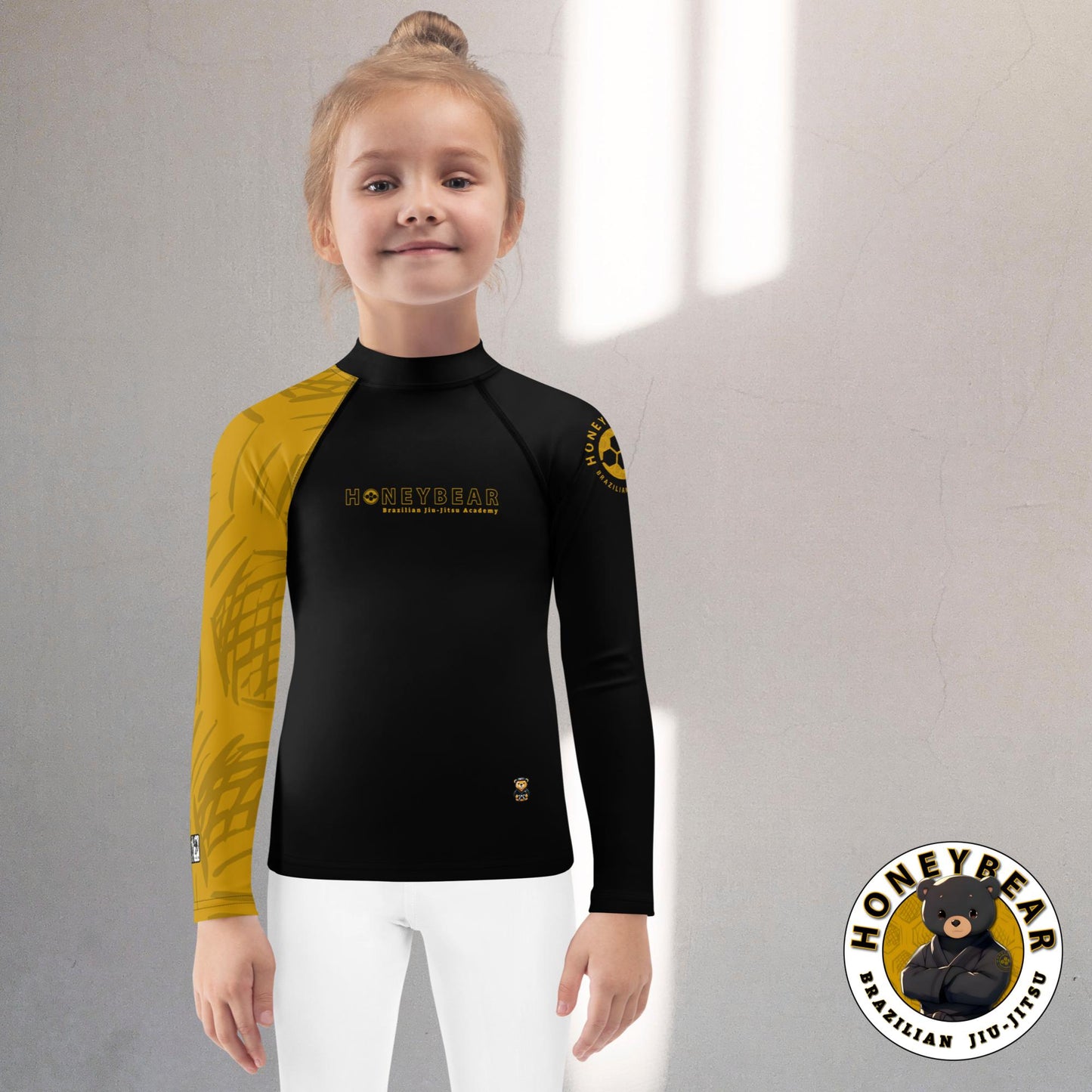 HBJJ "Honeybear" Wave One Kids Rashguard