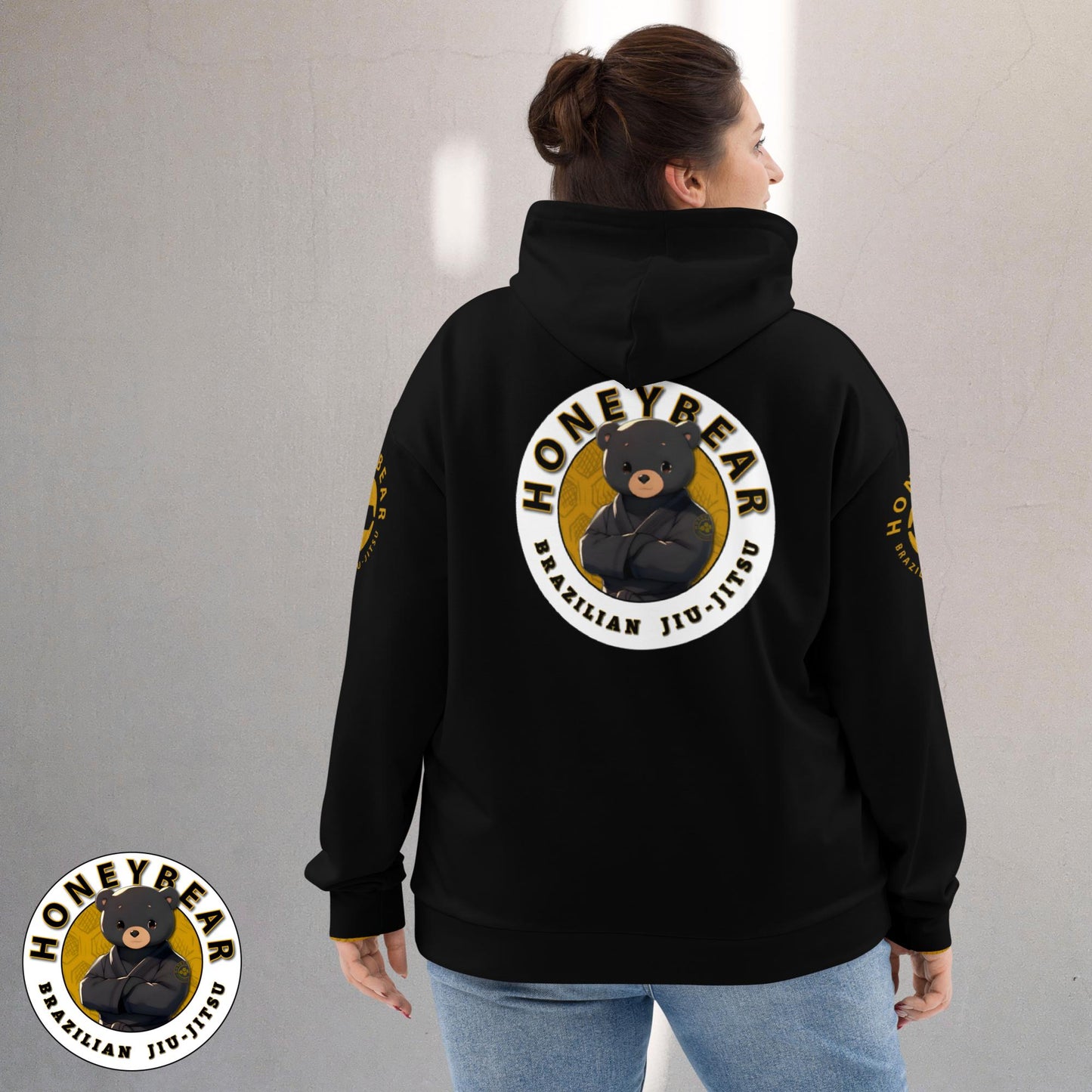 HBJJ "Honeybear" Wave One All-Over Unisex Hoodie