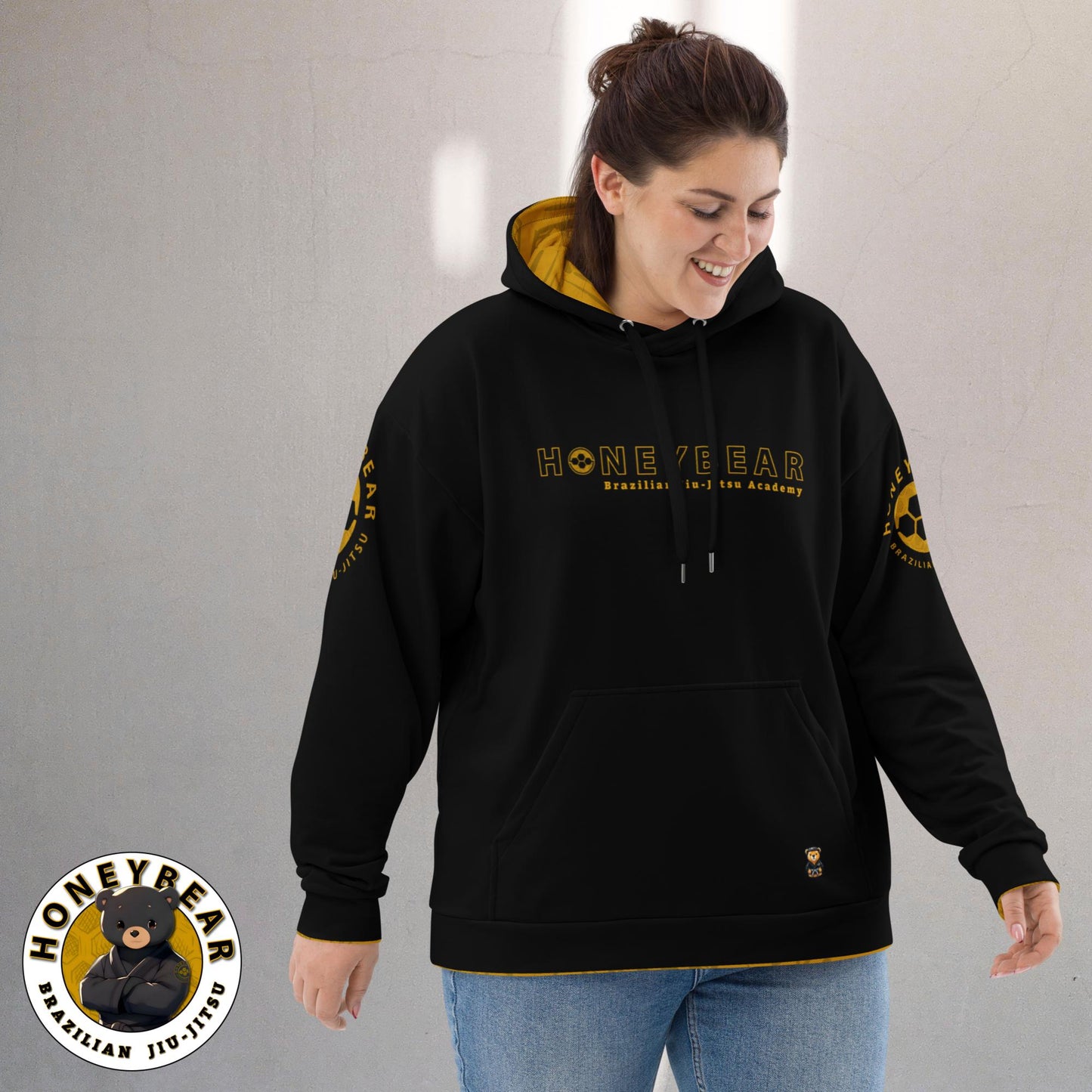 HBJJ "Honeybear" Wave One All-Over Unisex Hoodie