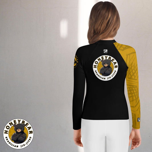 HBJJ "Honeybear" Wave One Youth Rash Guard