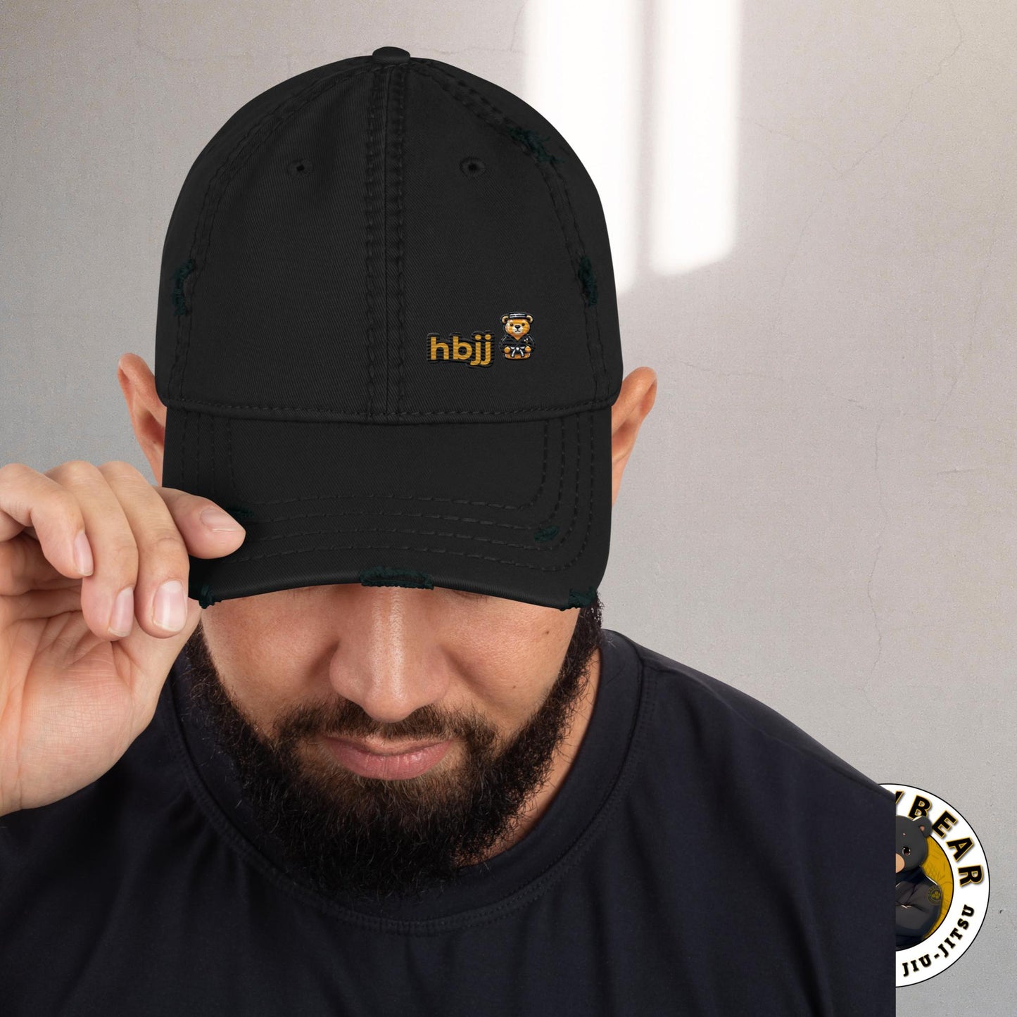 HBJJ "Honeybear" Wave One Distressed Dad Hat