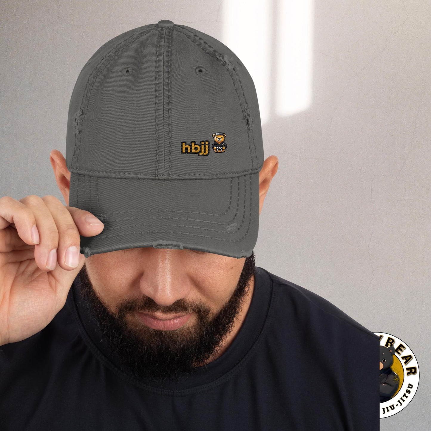 HBJJ "Honeybear" Wave One Distressed Dad Hat