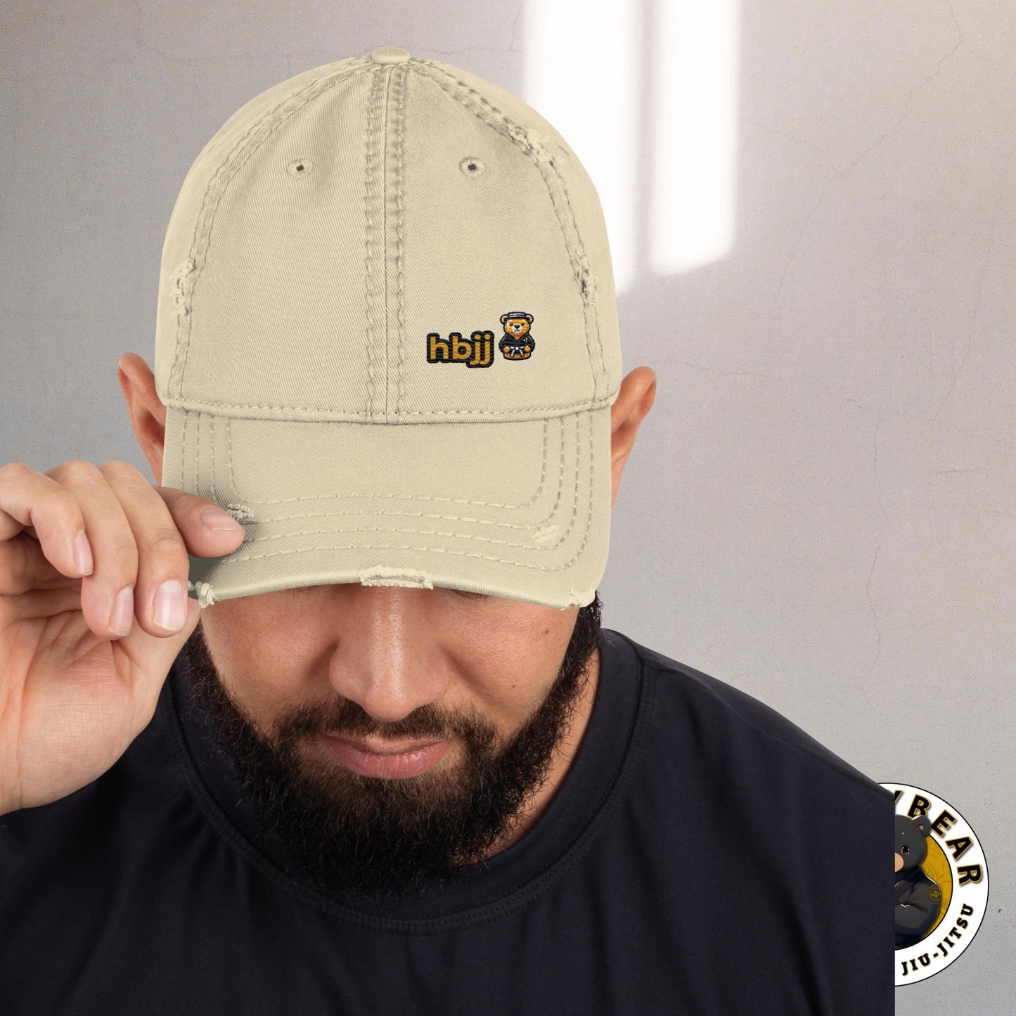 HBJJ "Honeybear" Wave One Distressed Dad Hat