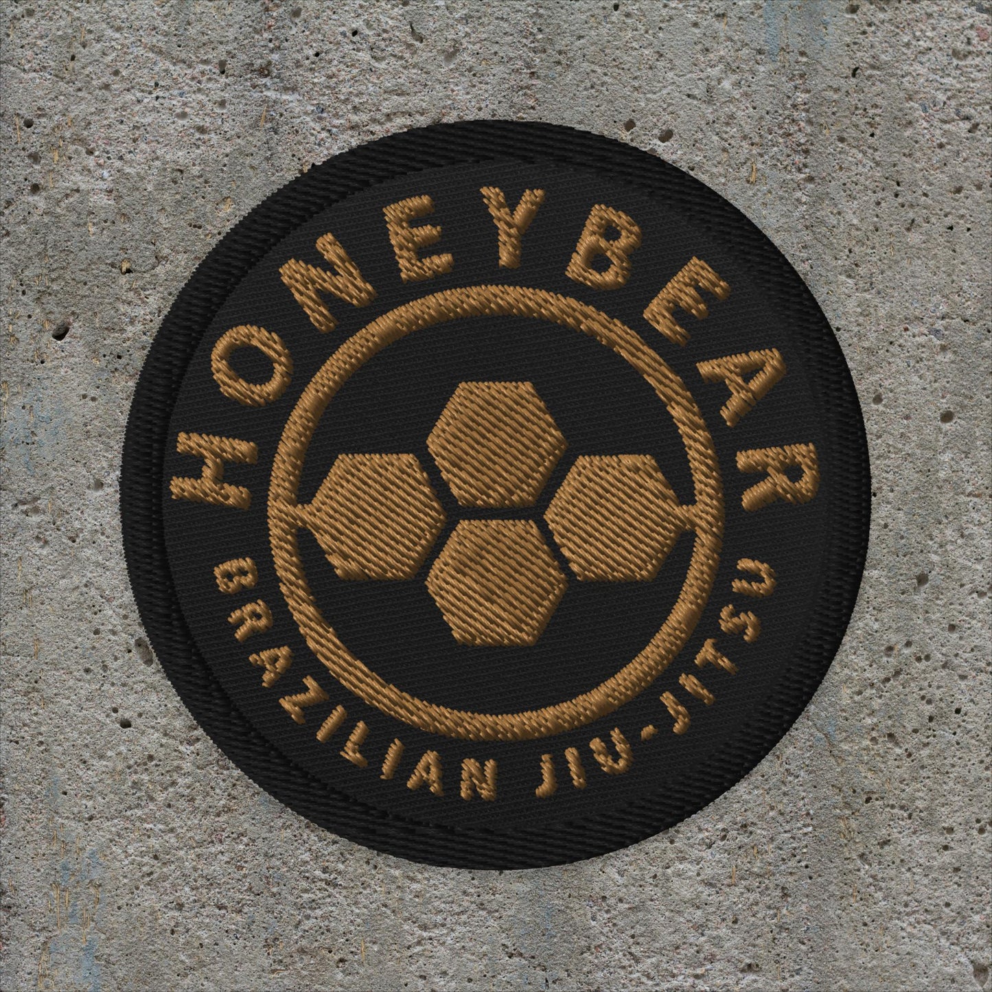 HBJJ "Honeybear" Geometric Embroidered Patch