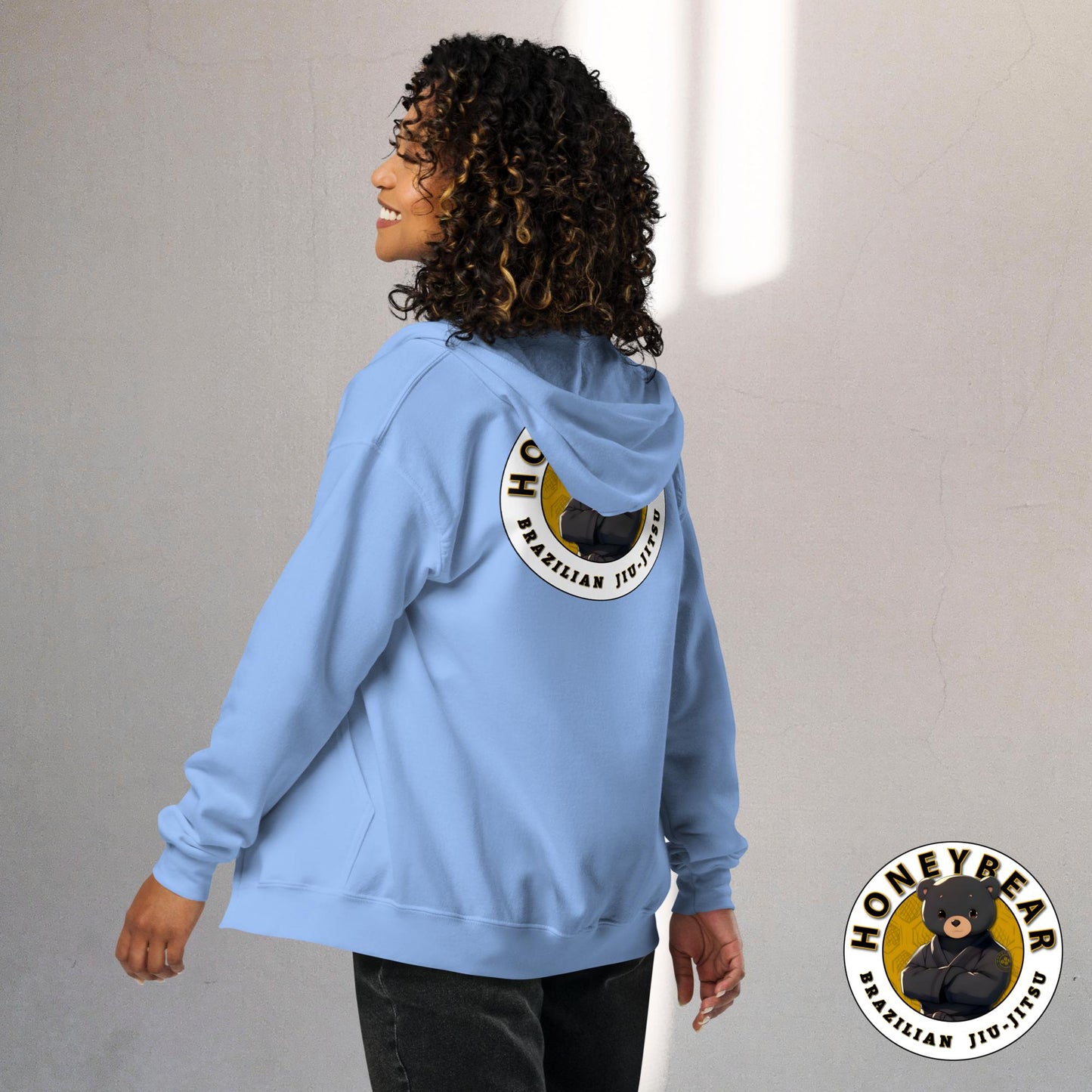 HBJJ "Honeybear" Wave One Unisex Heavy Blend Zip-Up Hoodie