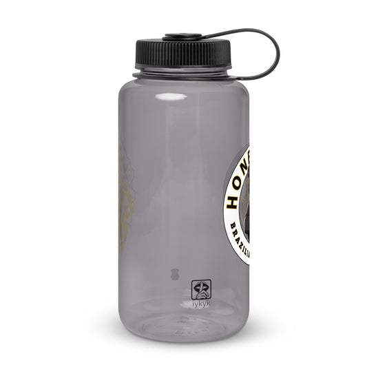 HBJJ "Honeybear" Wave One Wide Mouth Plastic Water Bottle