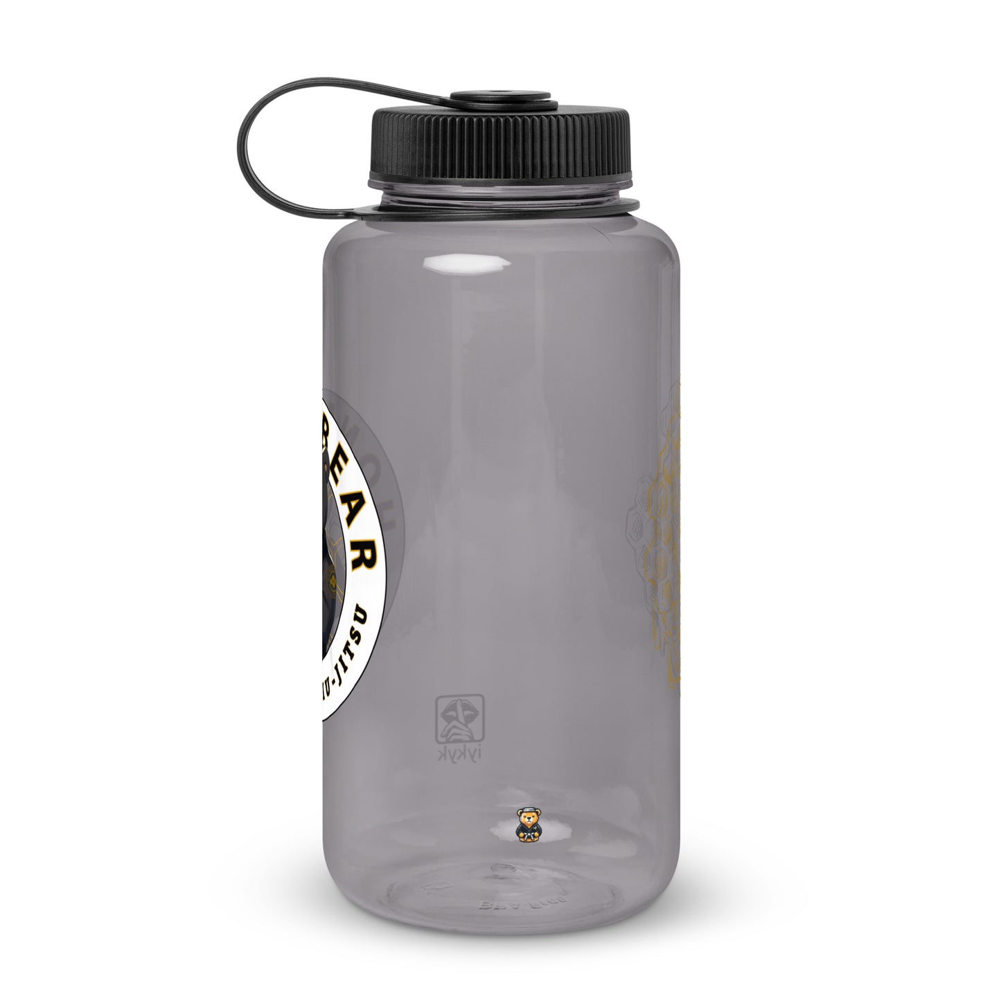 HBJJ "Honeybear" Wave One Wide Mouth Plastic Water Bottle