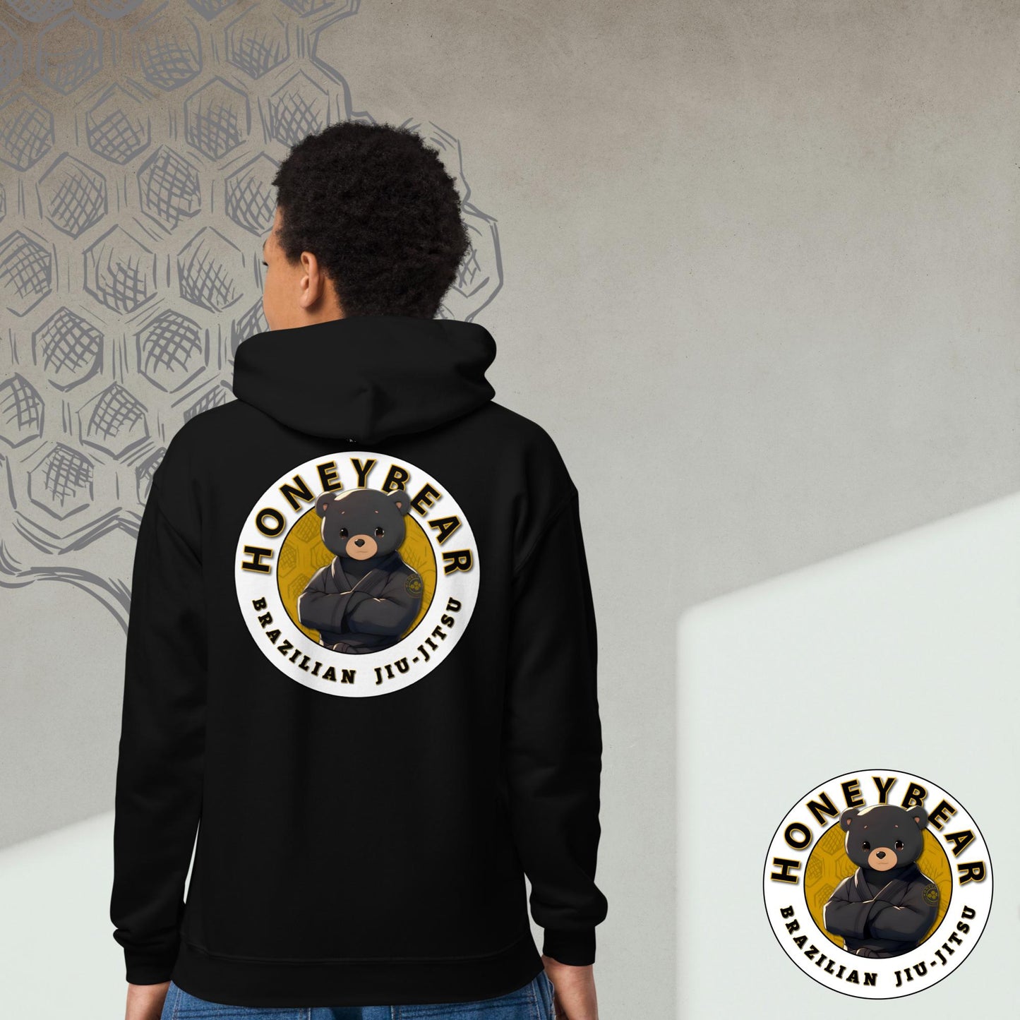 HBJJ "Honeybear" Wave One Youth Heavy Blend Hoodie